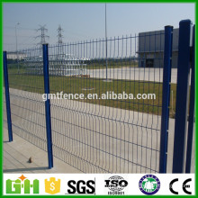 china best selling products 4mm net wire mesh fence/ heavy wire 3D bend panel